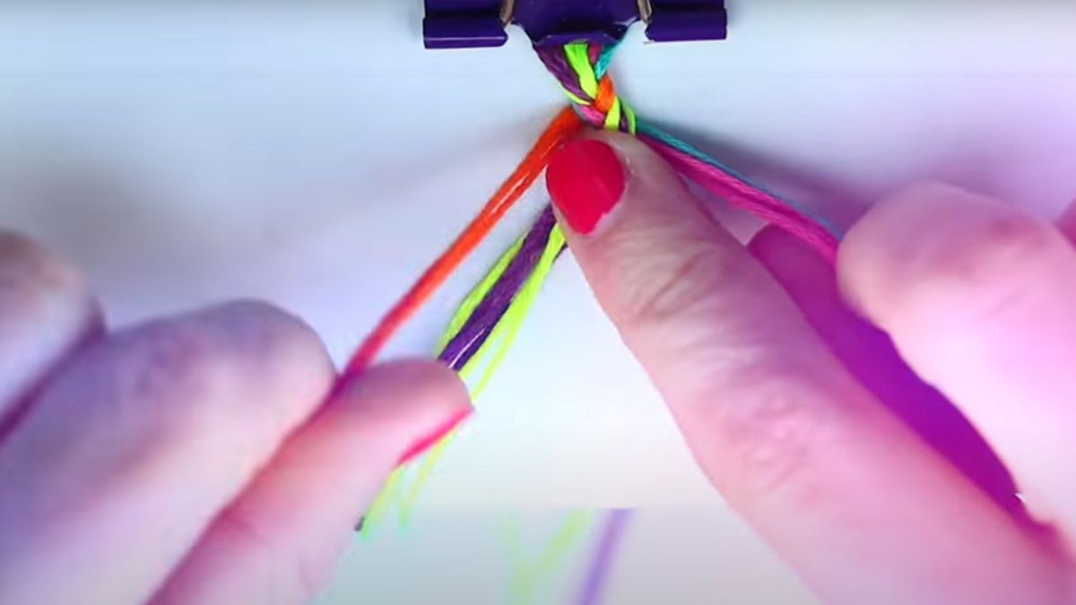 Realizzare bracciali testa di grano brasiliano : Tappa 1 Realizzare bracciali testa di grano brasiliano : Tappa 1