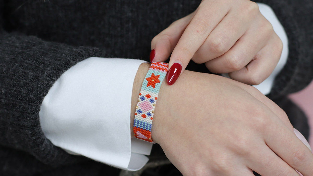 Schema Come si realizza un intreccio Peyote dispari?