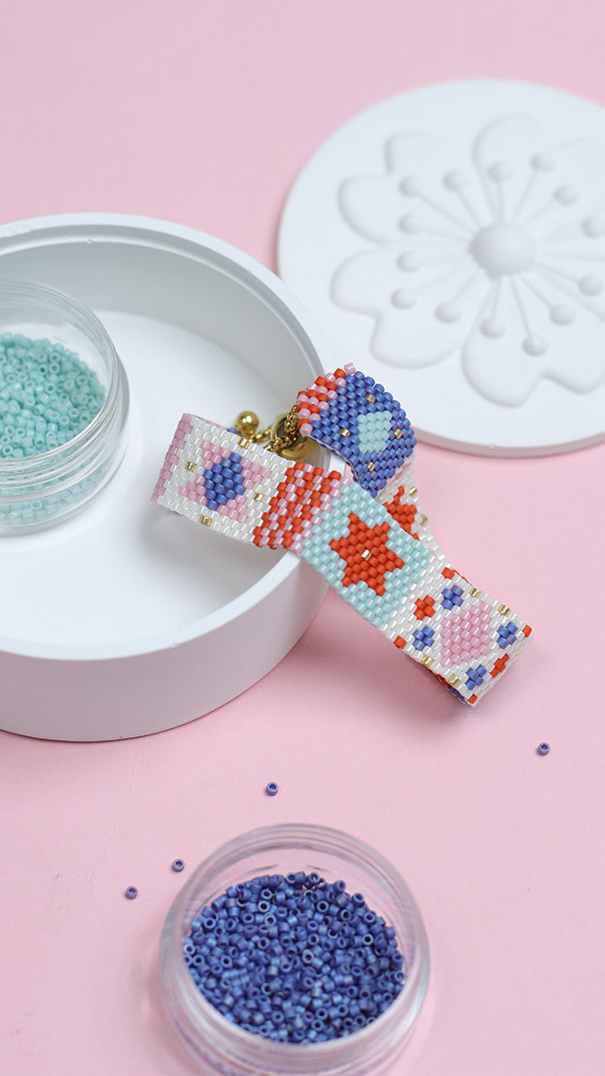 Schema Come si realizza un intreccio Peyote dispari?