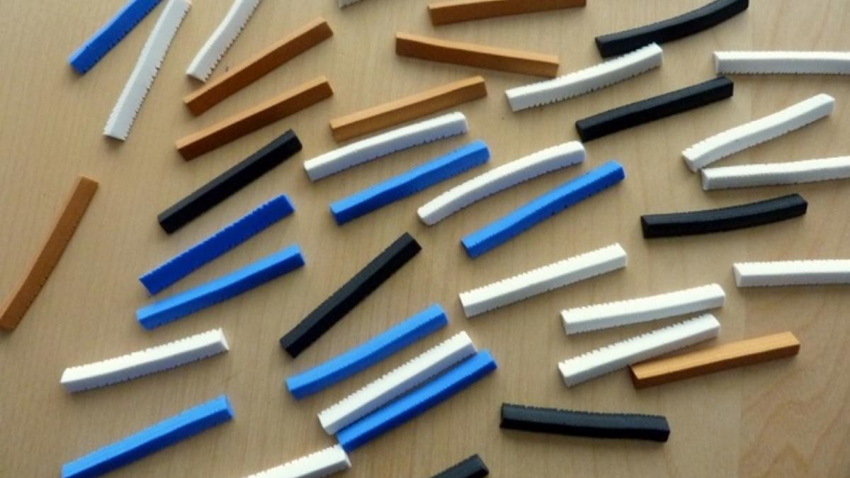 Come fare una canna geometrica con l&#39;argilla polimerica? : Tappa 2