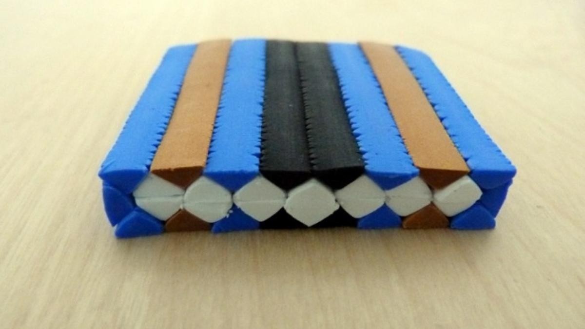 Come fare una canna geometrica con l&#39;argilla polimerica? : Tappa 3