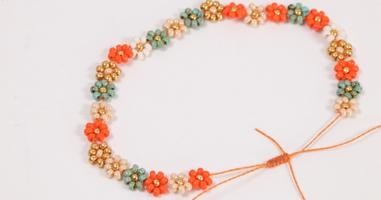 Schema Come posso fare un fiore margherita con le perline?