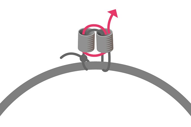 Come tessere perline attorno ad un anello? : Tappa 2