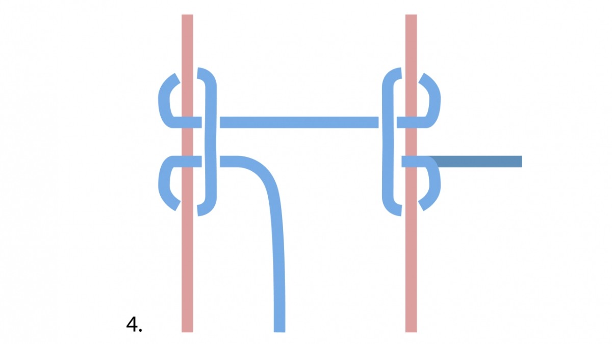 Come crimpare una pietra macramè? : Tappa 4