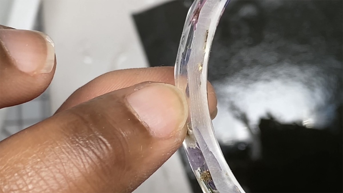 Come si carteggia la resina? : Tappa 6