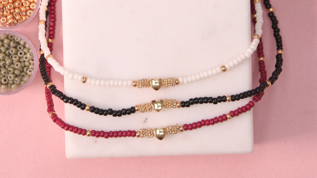 Lezione 3: Realizzare collane di perline : Tappa 2