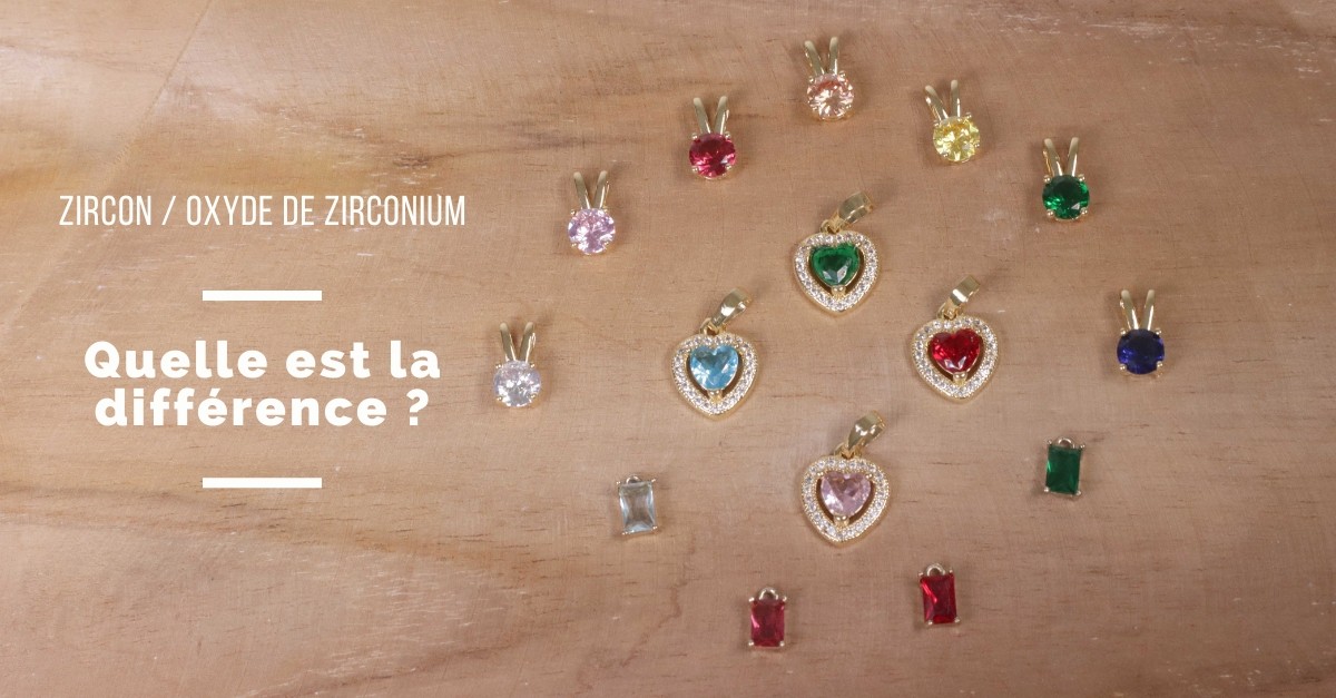 Quelle est la différence entre zircon et oxyde de zirconium ?