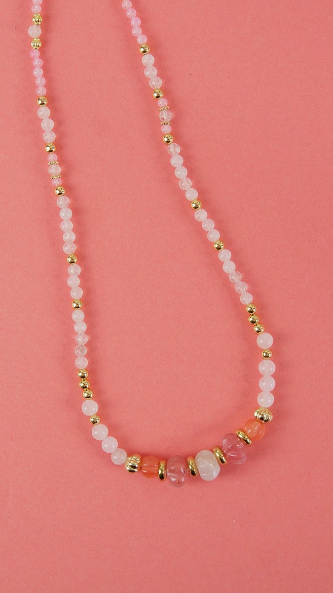 Schema Stagione invernale - Lezione 5: Realizzare una collana con perle di pietra preziosa Schema Stagione invernale - Lezione 5: Realizzare una collana con perle di pietra preziosa