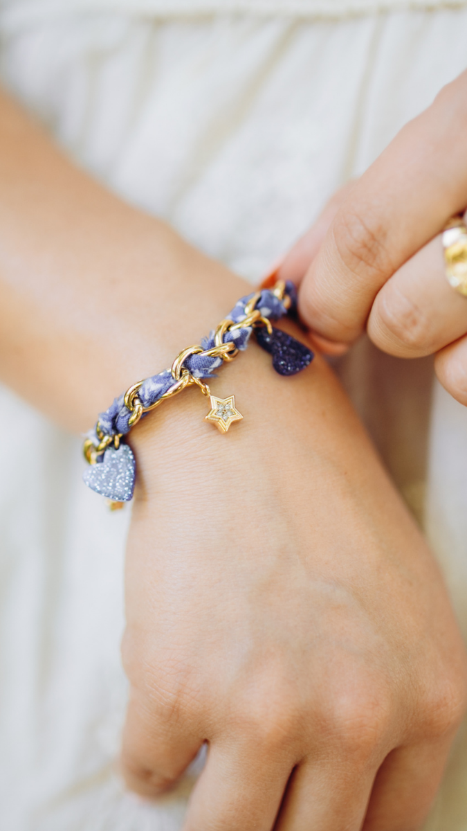 Schema 8 idee di gioielli fai da te con una bandana Schema 8 idee di gioielli fai da te con una bandana