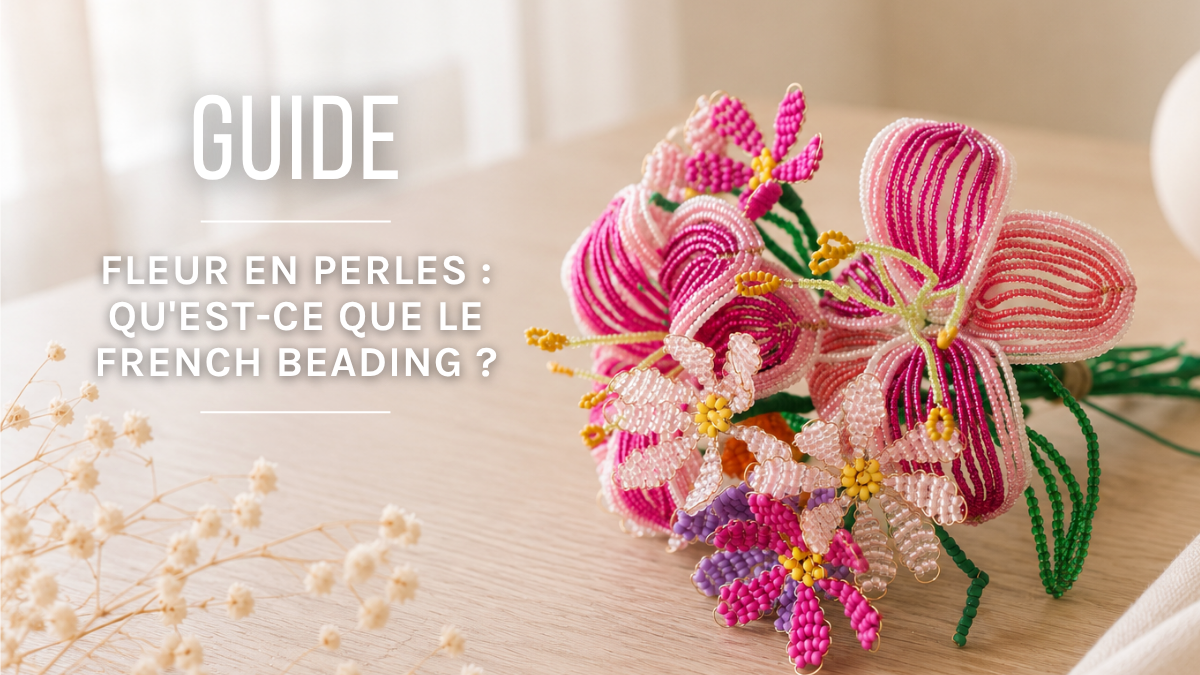 Schema Fiore di perle: cos’è il French Beading?
