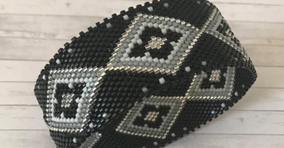bracelet large perles