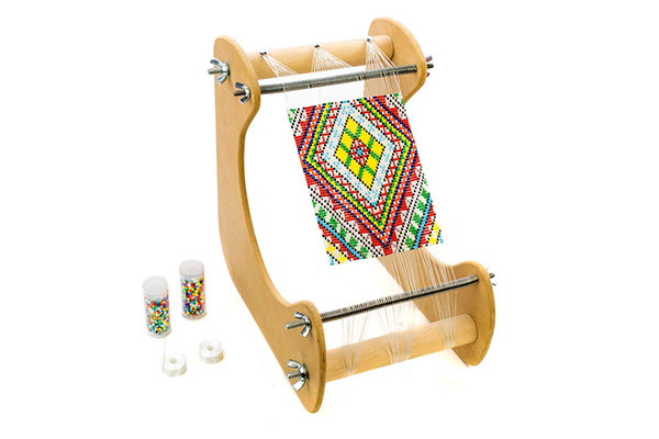 métier à tisser perles incliné