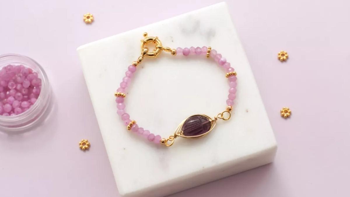 bracelet améthyste