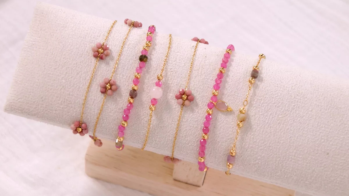bracelet rhodochrosite