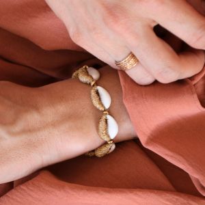 Bracelet estival coquillage
