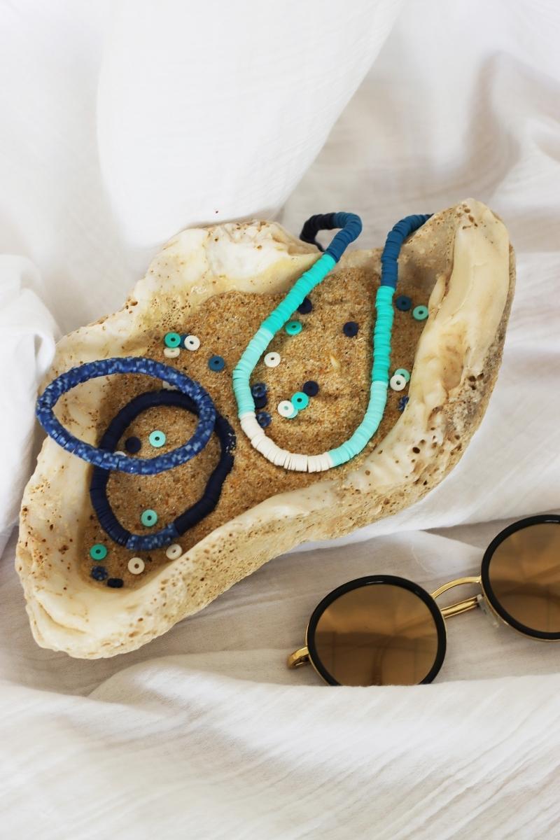 colliers perles heishi