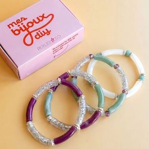 kit bijoux diy bracelet &eacute;lastique