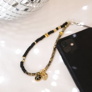 bijou de téléphone perle heishi coco