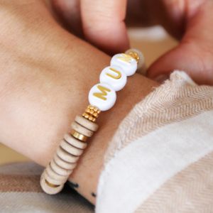 bracelet heishi céramique