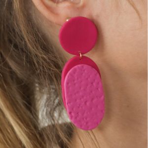 DIY Boucles d'oreilles en p&acirc;te fimo pour d&eacute;butant