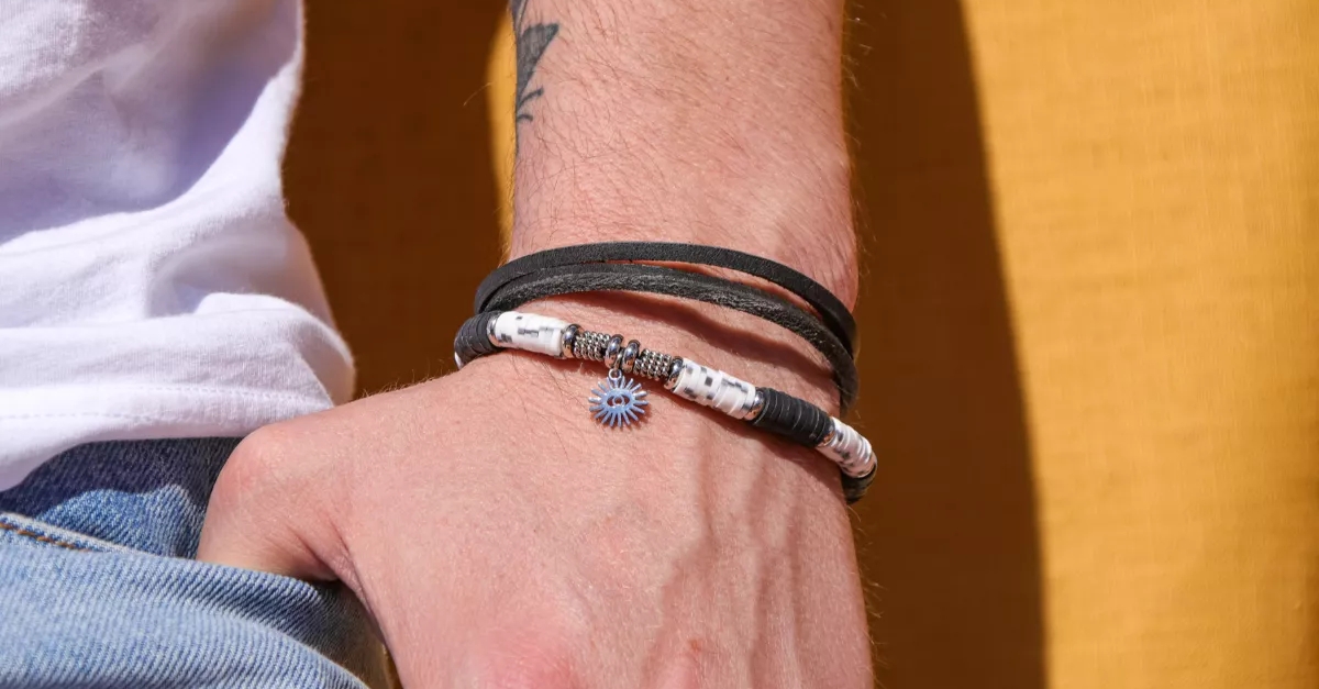 Bracelet homme multirang