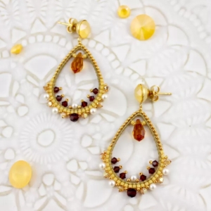 Boucles d'oreilles fantaisie