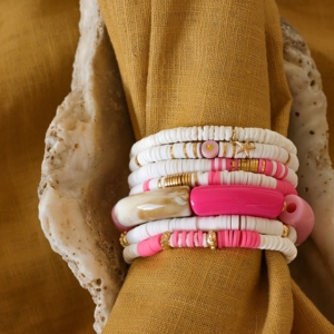 bracelet multirang fluo