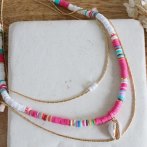 collier multirang surfeur