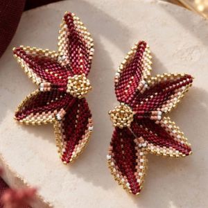 boucles d'oreilles tissées - tendance bijoux automne hiver 2026 2027