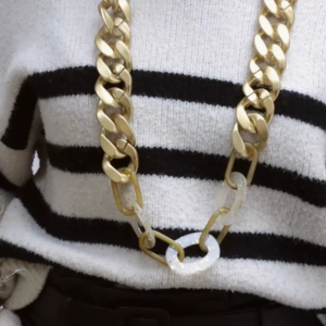 collier grosse maille