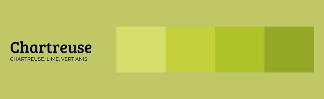 chartreuse - tendance automne hiver 26-27
