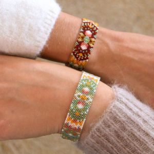 bracelet tissé perles Miyuki
