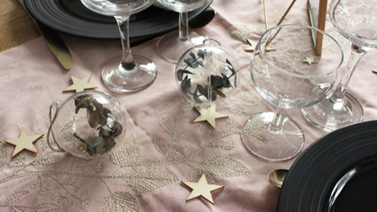 Guaina di Natale fai da te con l'eucalipto