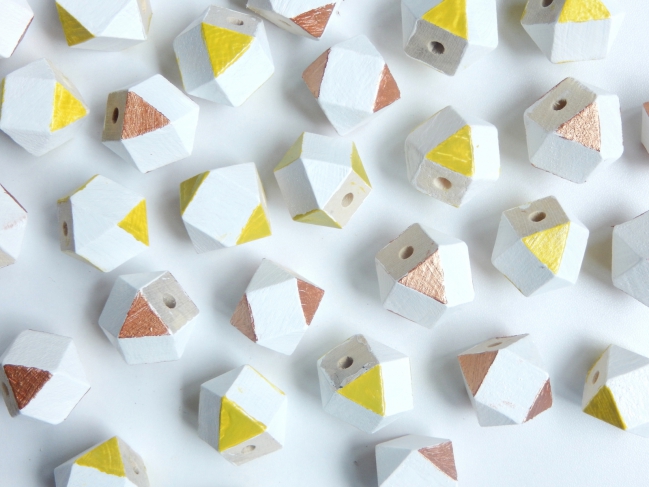 porta asciugamani perline di legno : Tappa 3