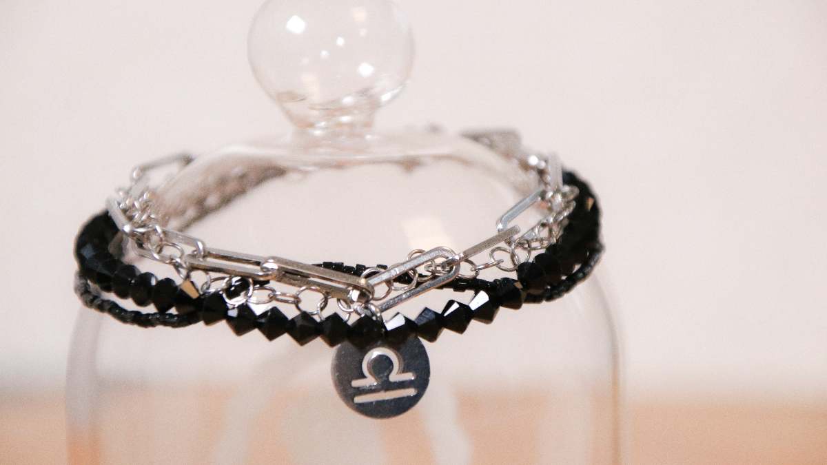 Bracciale multirank in acciaio inossidabile, prelibatezze Miyuki e trottole PureCrystal Bracciale multirank in acciaio inossidabile, prelibatezze Miyuki e trottole PureCrystal