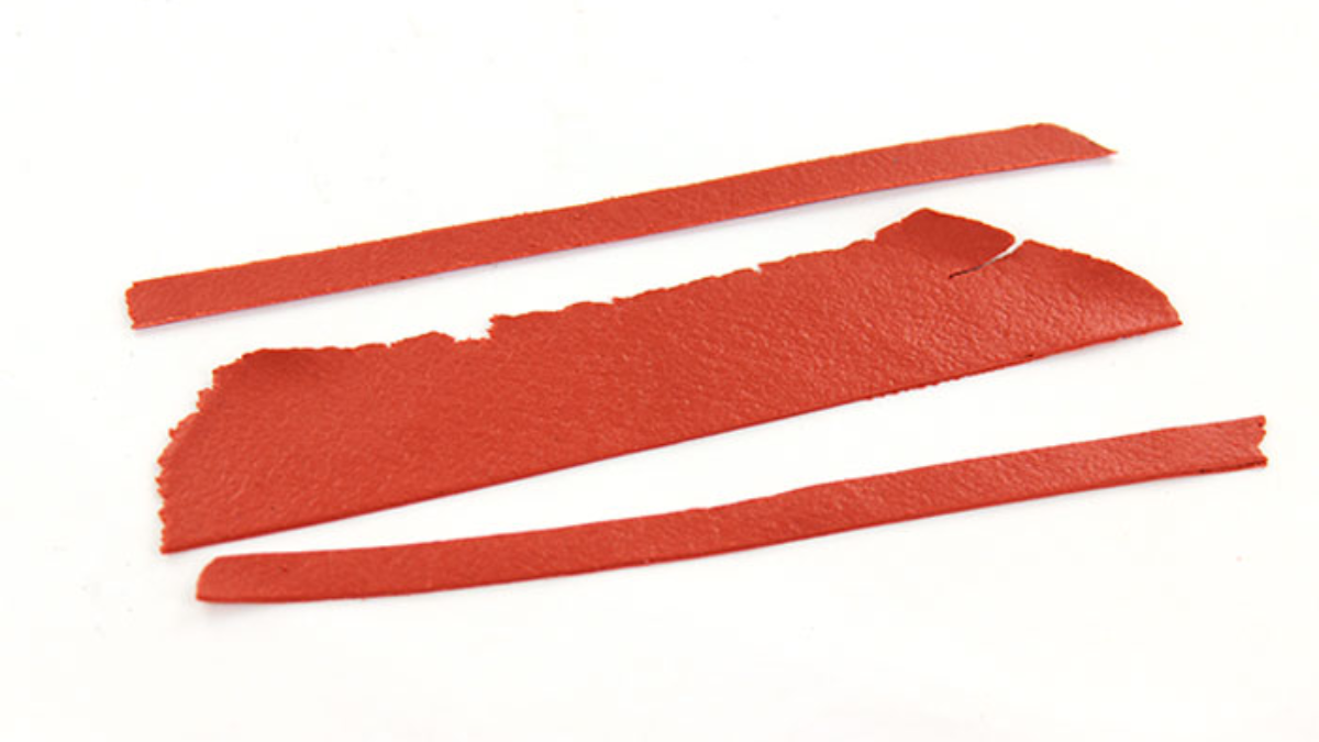 Orecchini a cerchio in pelle Fimo : Tappa 1