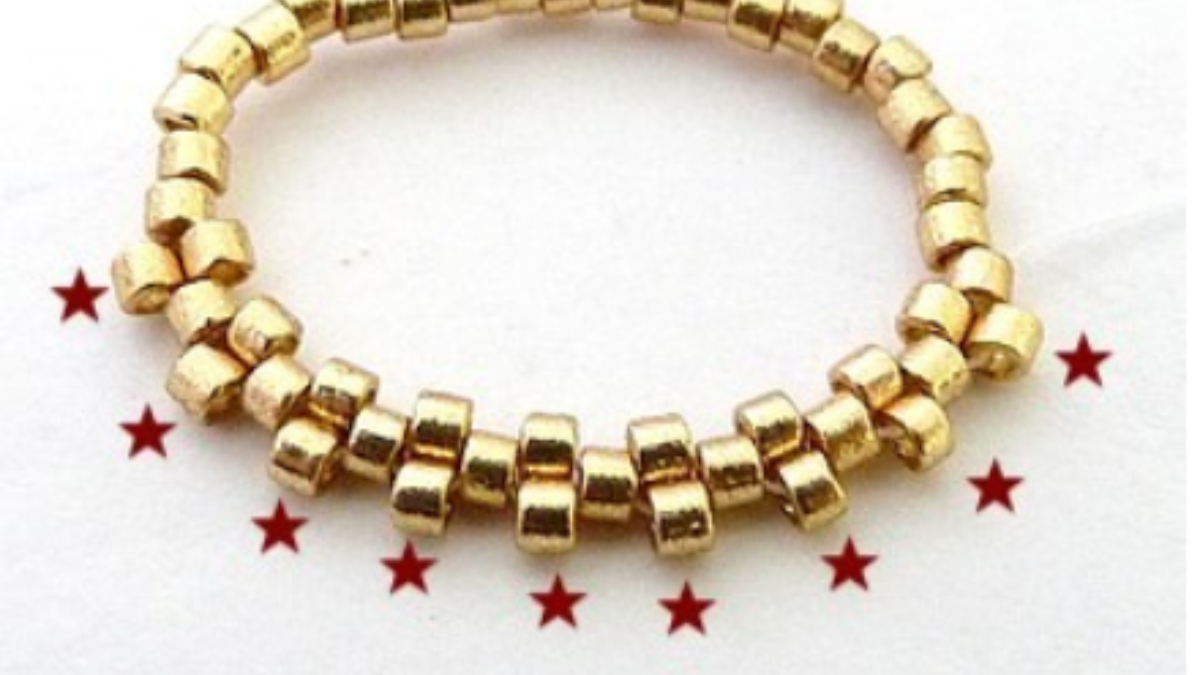 Accessorio borsa, angelo perla pompon con perle Athos di Puca : Tappa 2