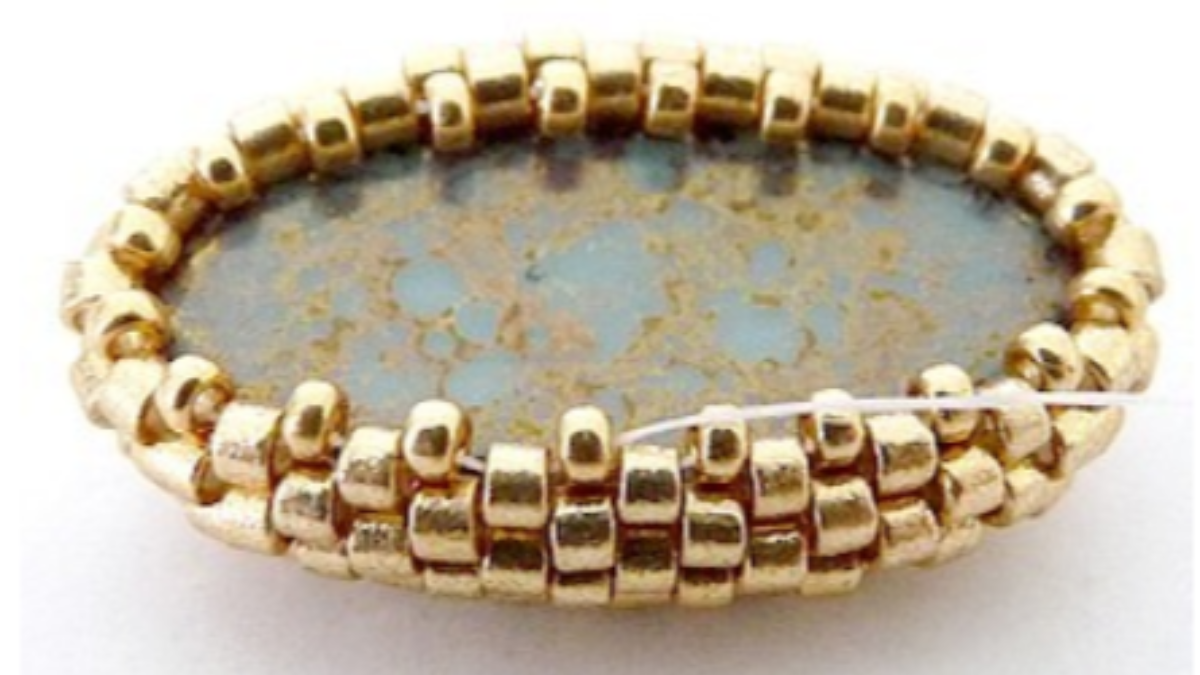 Accessorio borsa, angelo perla pompon con perle Athos di Puca : Tappa 7