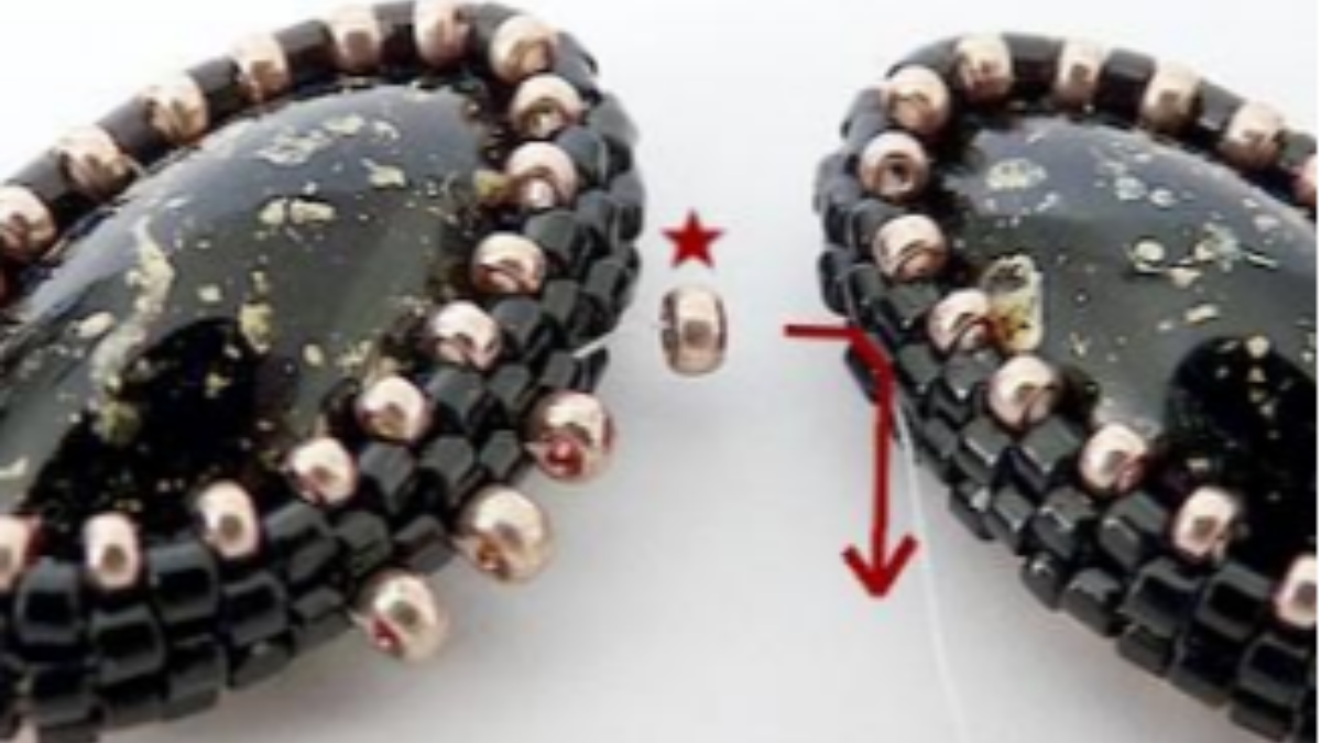 Accessorio borsa, angelo perla pompon con perle Athos di Puca : Tappa 18