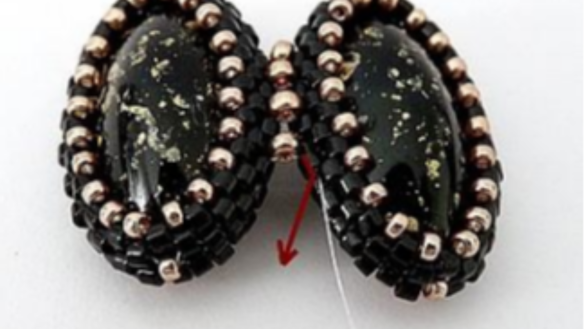 Accessorio borsa, angelo perla pompon con perle Athos di Puca : Tappa 20