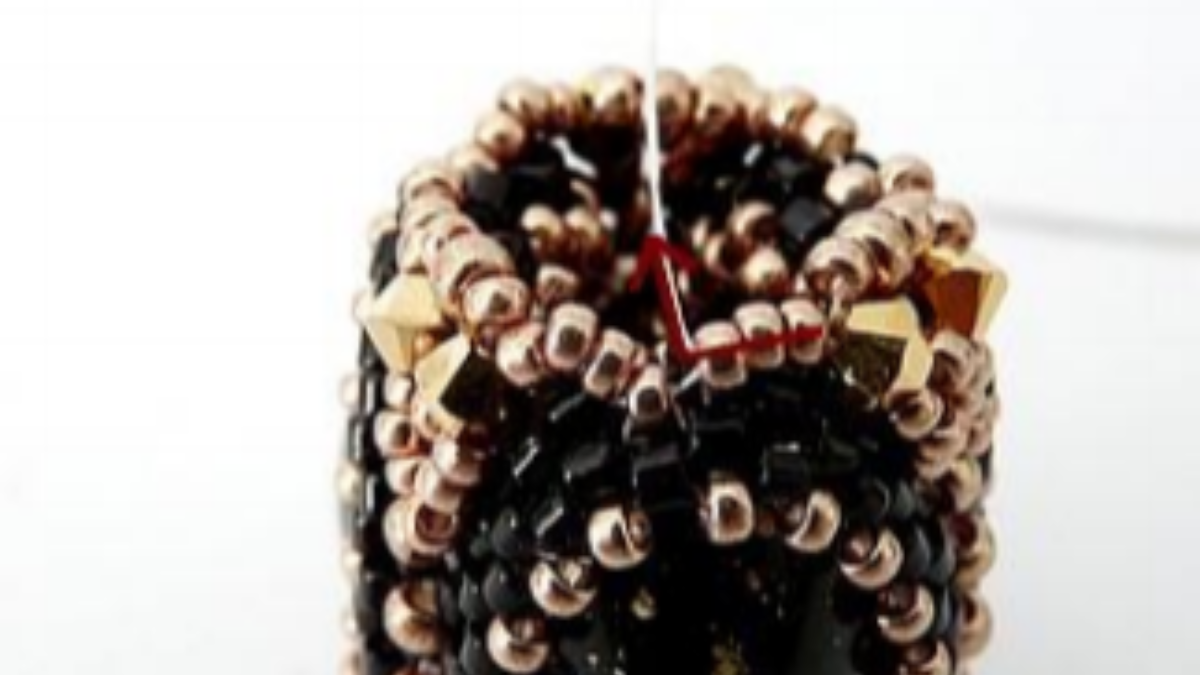 Accessorio borsa, angelo perla pompon con perle Athos di Puca : Tappa 28