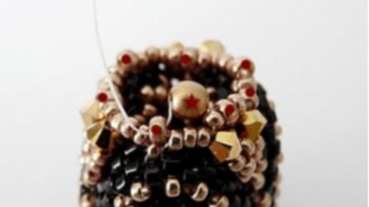 Accessorio borsa, angelo perla pompon con perle Athos di Puca : Tappa 31