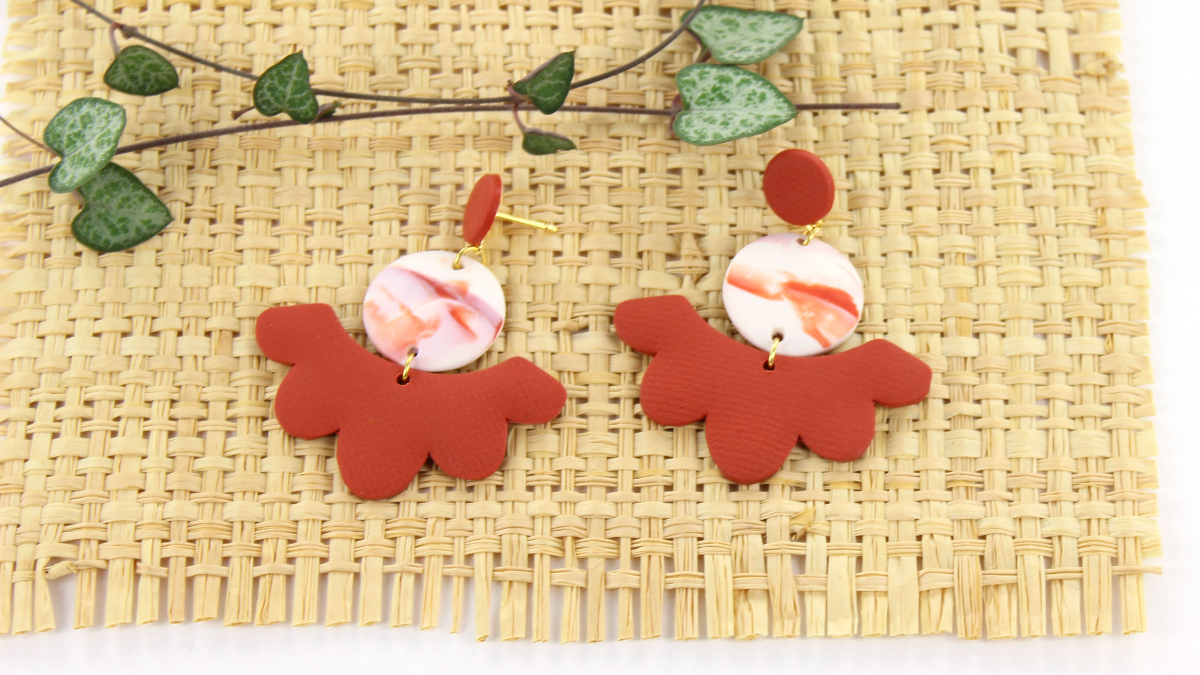 Schema Orecchini a forma di fiore Perles e Co