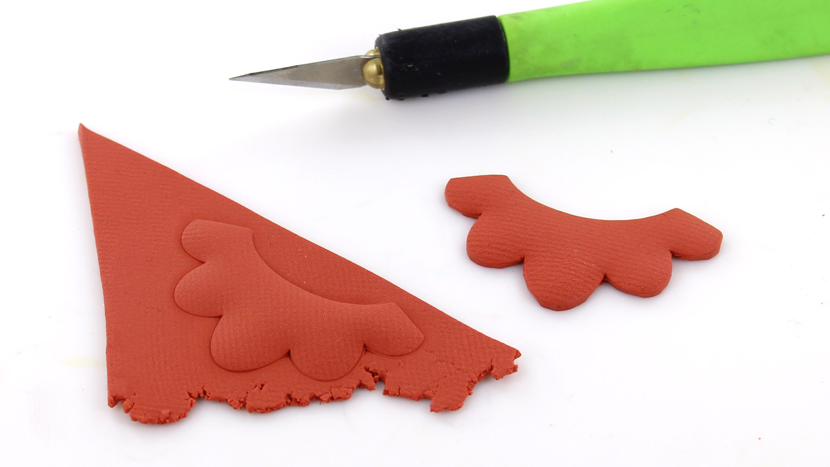 Orecchini a forma di fiore Perles e Co : Tappa 8