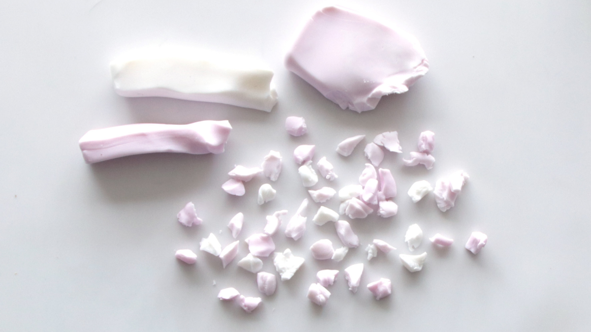 Portaposto in cristallo polimerico : Tappa 2 Portaposto in cristallo polimerico : Tappa 2