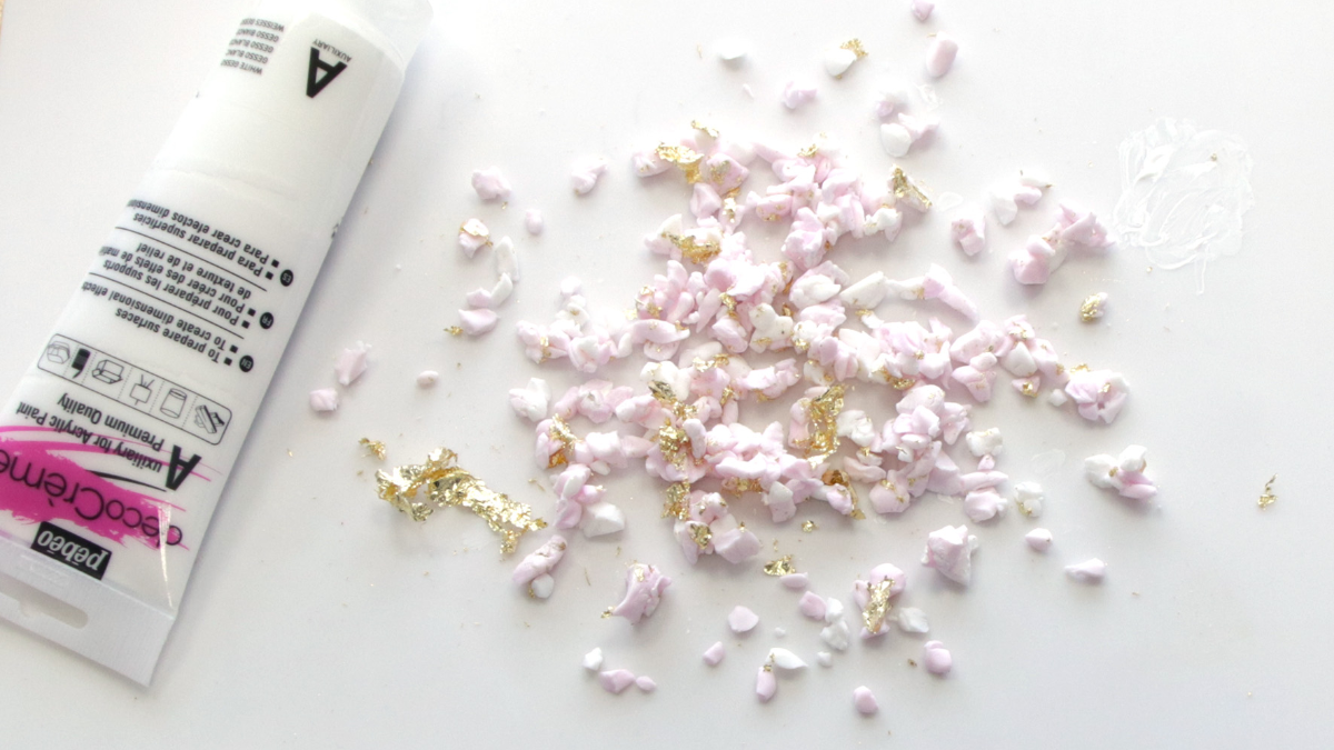 Portaposto in cristallo polimerico : Tappa 3 Portaposto in cristallo polimerico : Tappa 3