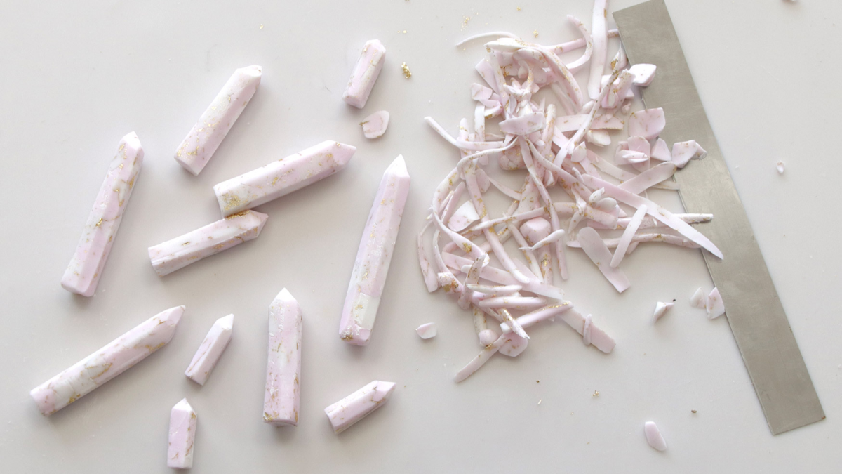 Portaposto in cristallo polimerico : Tappa 6 Portaposto in cristallo polimerico : Tappa 6