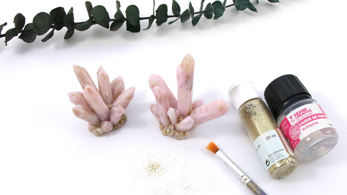 Portaposto in cristallo polimerico : Tappa 10 Portaposto in cristallo polimerico : Tappa 10