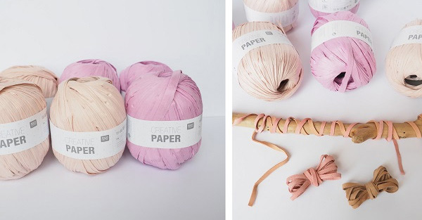 sacchetto uncinetto pastello in filo di carta fai da te di carta creativo : Tappa 1 sacchetto uncinetto pastello in filo di carta fai da te di carta creativo : Tappa 1