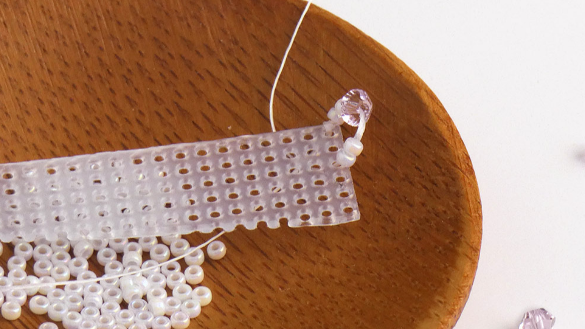 Cucchiaio fai da te Custo con perline di semi e perline di cristallo : Tappa 2